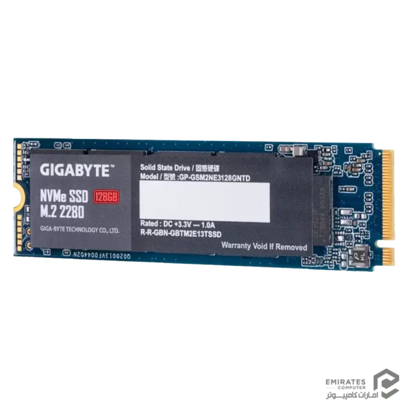 حافظه اس اس دی Gigabyte Nvme 128Gb