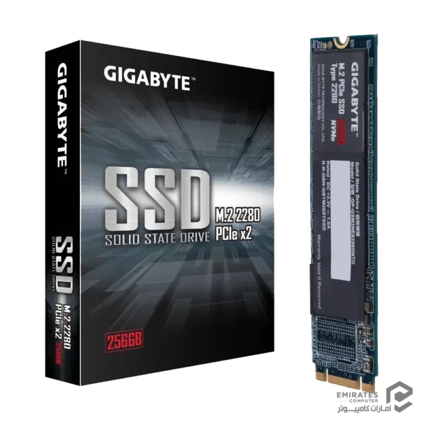 حافظه اس اس دی Gigabyte M.2 Pci-E 256Gb