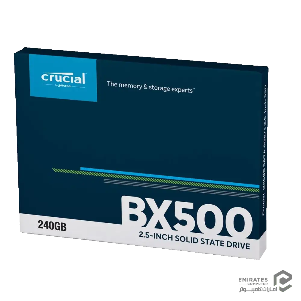 حافظه اس اس دی Crucial Bx500 240Gb