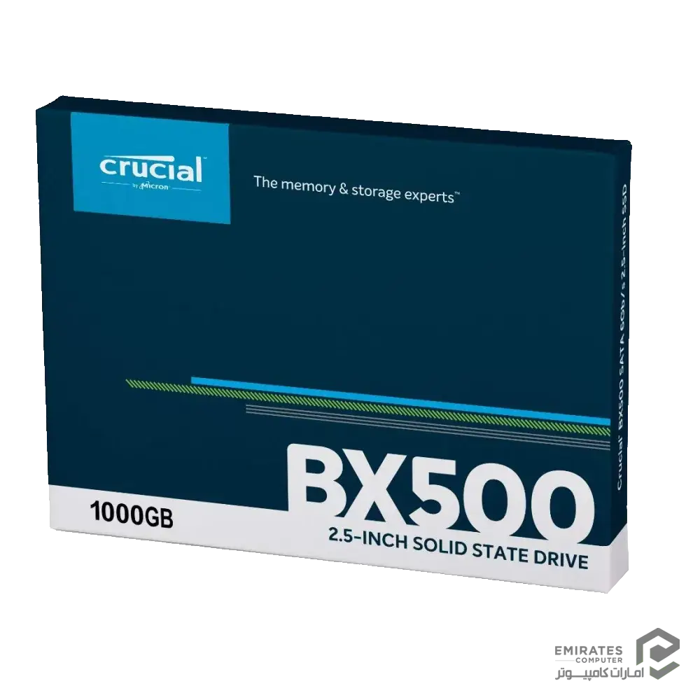 حافظه اس اس دی Crucial Bx500 1Tb