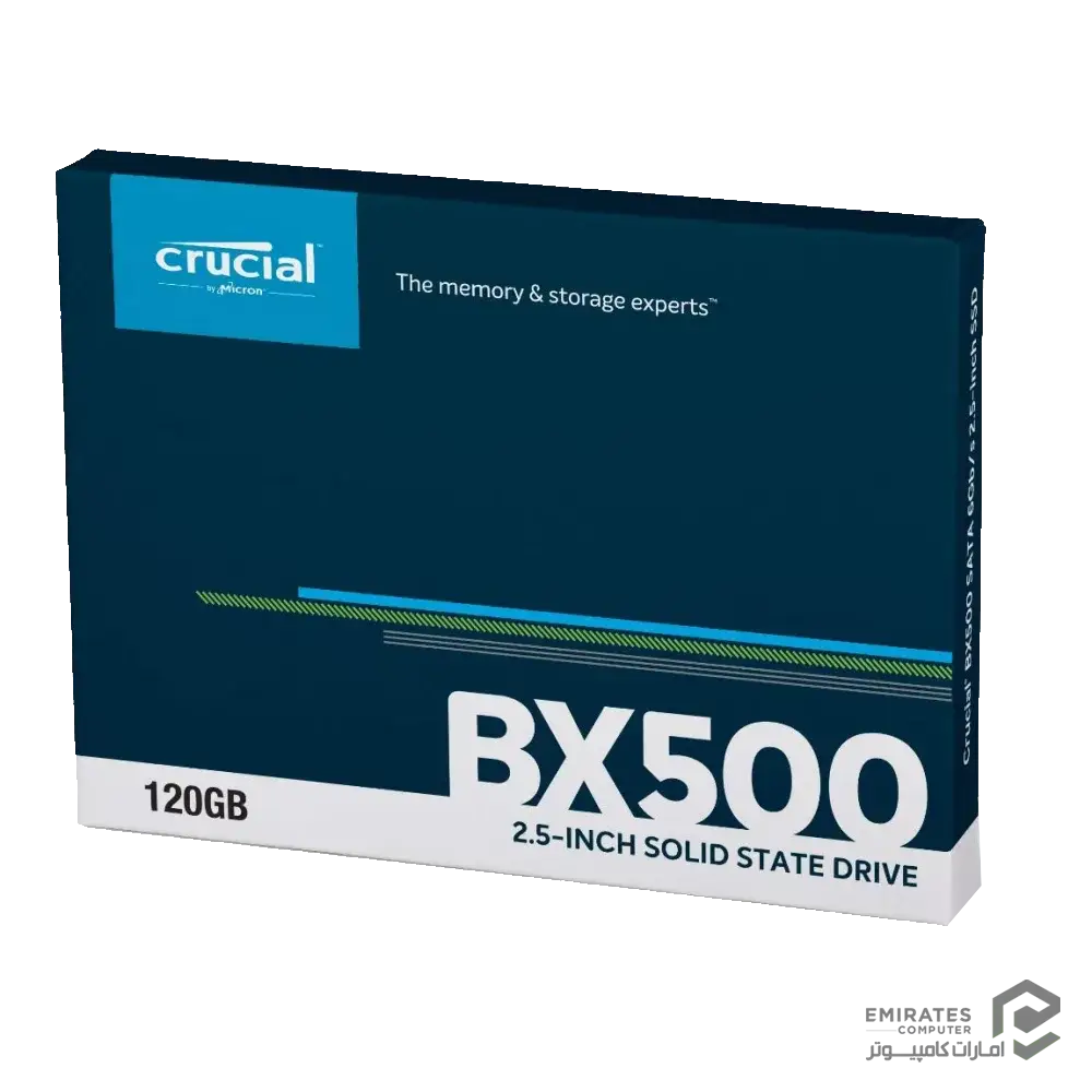 حافظه اس اس دی Crucial Bx500 120Gb