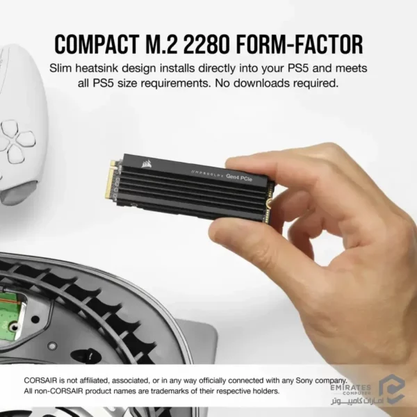 حافظه اس اس دی Corsair Mp600 Pro Lpx 4Tb