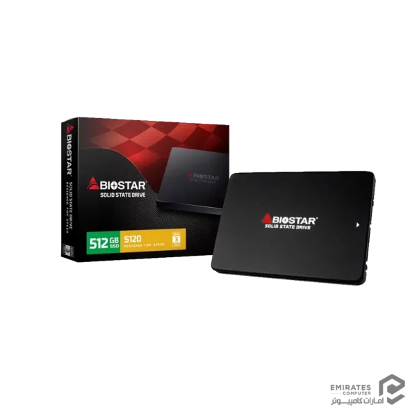 حافظه اس اس دی Biostar S120 512Gb