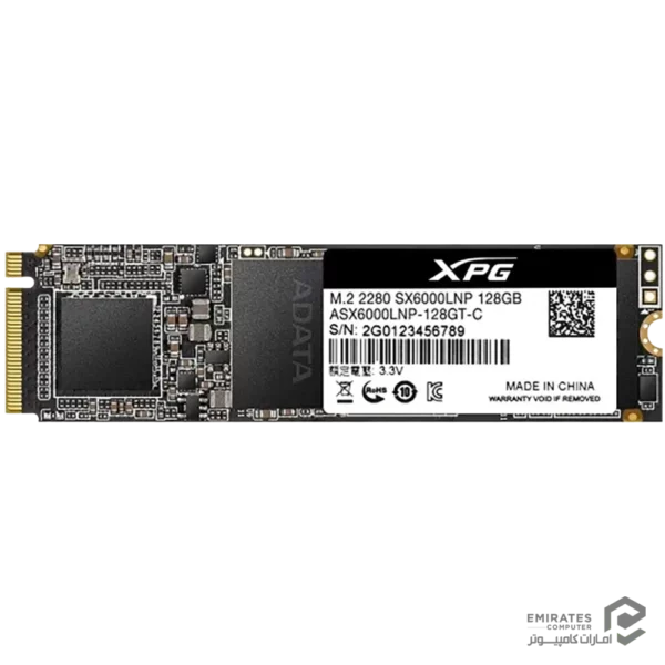 حافظه اس اس دی Adata Xpg Sx6000 Lite 128Gb
