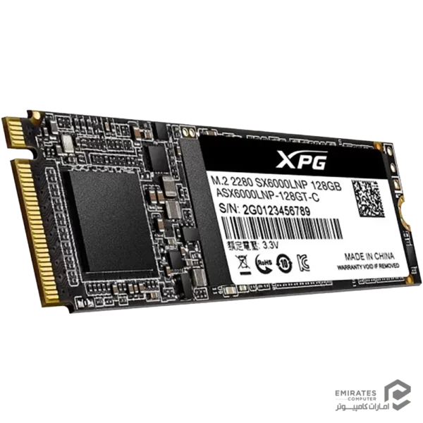 حافظه اس اس دی Adata Xpg Sx6000 Lite 128Gb
