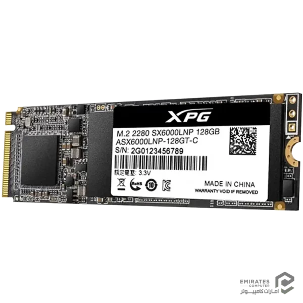 حافظه اس اس دی Adata Xpg Sx6000 Lite 128Gb