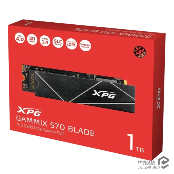 حافظه اس اس دی Adata Xpg Gammix S70 Blade 1Tb