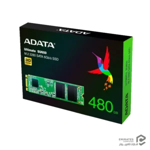 حافظه اس اس دی Adata Ultimate Su650 M.2 480Gb