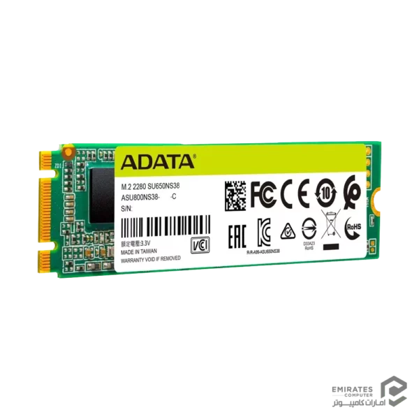 حافظه اس اس دی Adata Ultimate Su650 M.2 120Gb