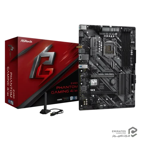 مادربرد Asrock Z490 Phantom Gaming 4/Ax
