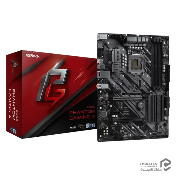 مادربرد Asrock Z490 Phantom Gaming 4