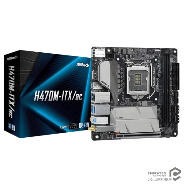 مادربرد Asrock H470M Itx/Ac