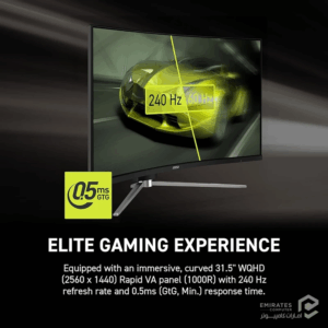 مانیتور 32 اینچ ام اس آی مدل MAG 325CQRXF E2