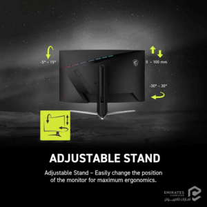 مانیتور 32 اینچ ام اس آی مدل MAG 325CQRXF E2