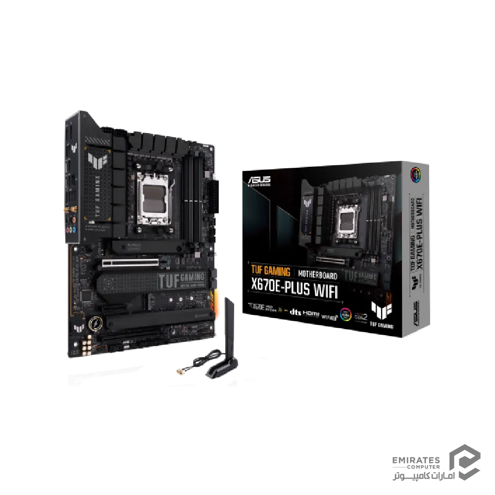 مادربرد ایسوس مدل TUF Gaming X670E-PLUS WiFi مادربرد ایسوس مدل TUF Gaming X670E-PLUS WiFi