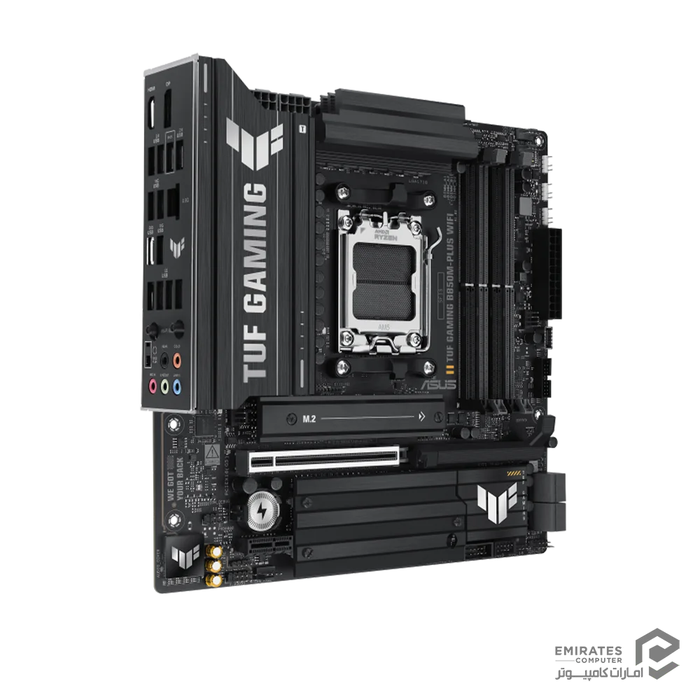 مادربرد ایسوس مدل Asus Motherboard TUF GAMING B850M-PLUS WIFI مادربرد ایسوس مدل Asus Motherboard TUF GAMING B850M-PLUS WIFI