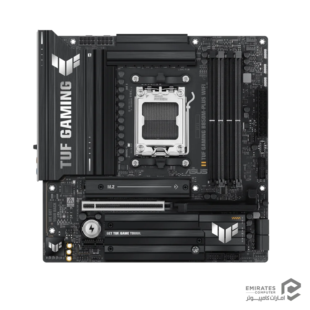 مادربرد ایسوس مدل Asus Motherboard TUF GAMING B850M-PLUS WIFI مادربرد ایسوس مدل Asus Motherboard TUF GAMING B850M-PLUS WIFI